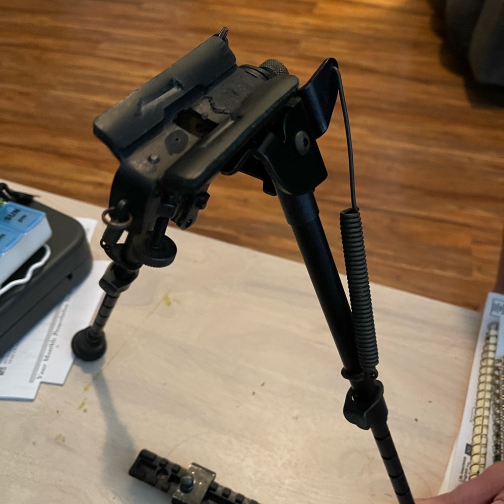 Bipod for an Assault Rifle